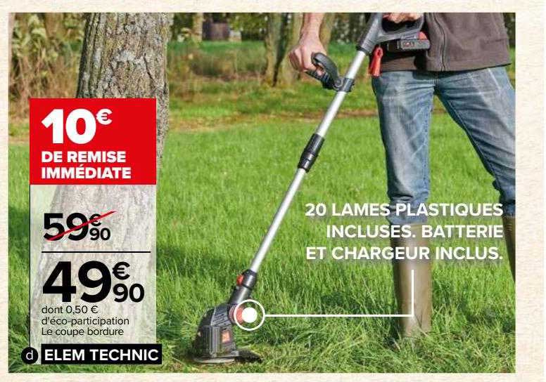 le coupe bordure elem technic