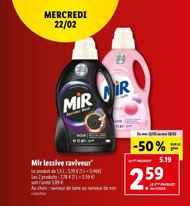 mir lessive raviveur