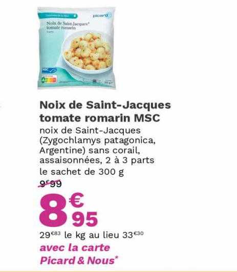 noix de saint-jacques tomate romarin msc