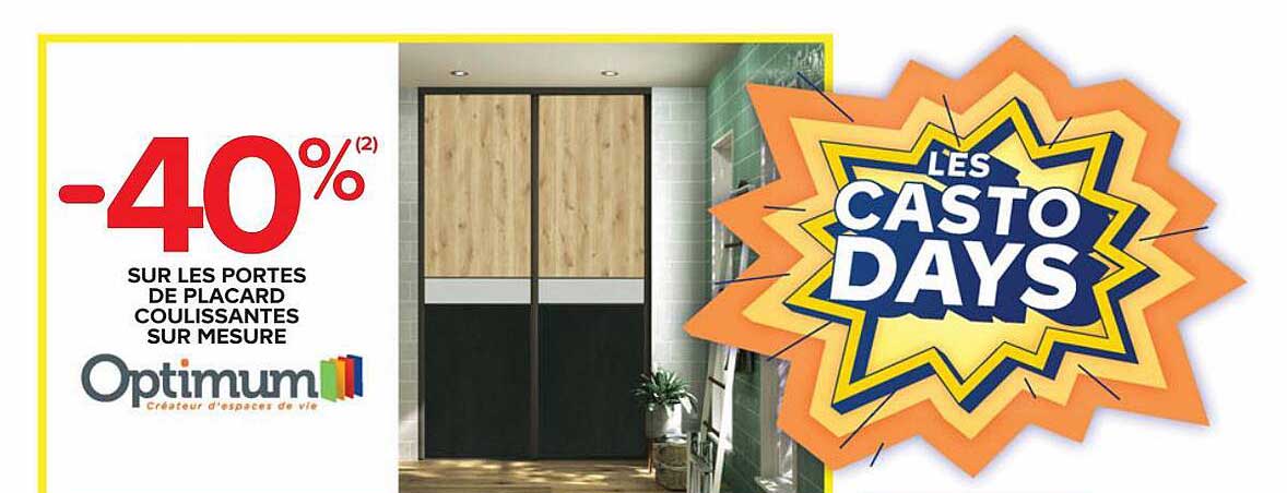 portes de placard coulissantes sur mesure optimum