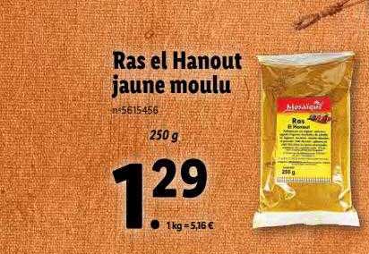 Ras El Hanout Jaune Moulu