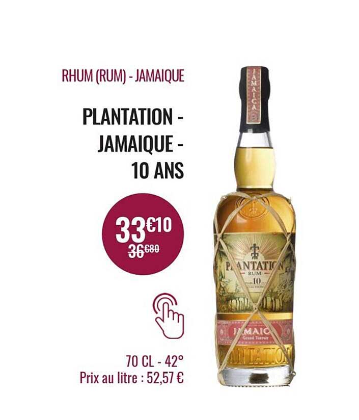 rhum - jamaique - plantation - jamaique - 10 ans