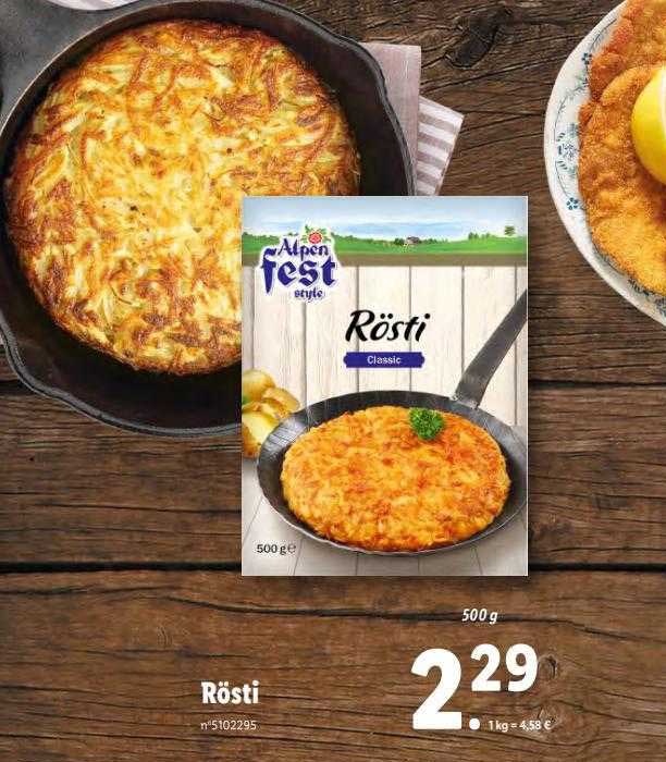 rösti alpen fest