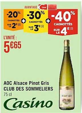 aoc alsace pinot gris club des sommeliers