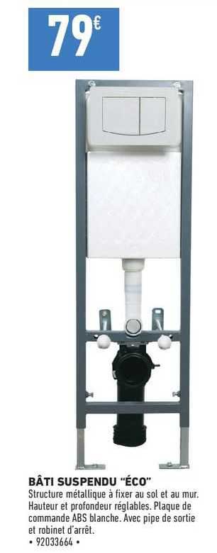 bâti suspendu "éco"