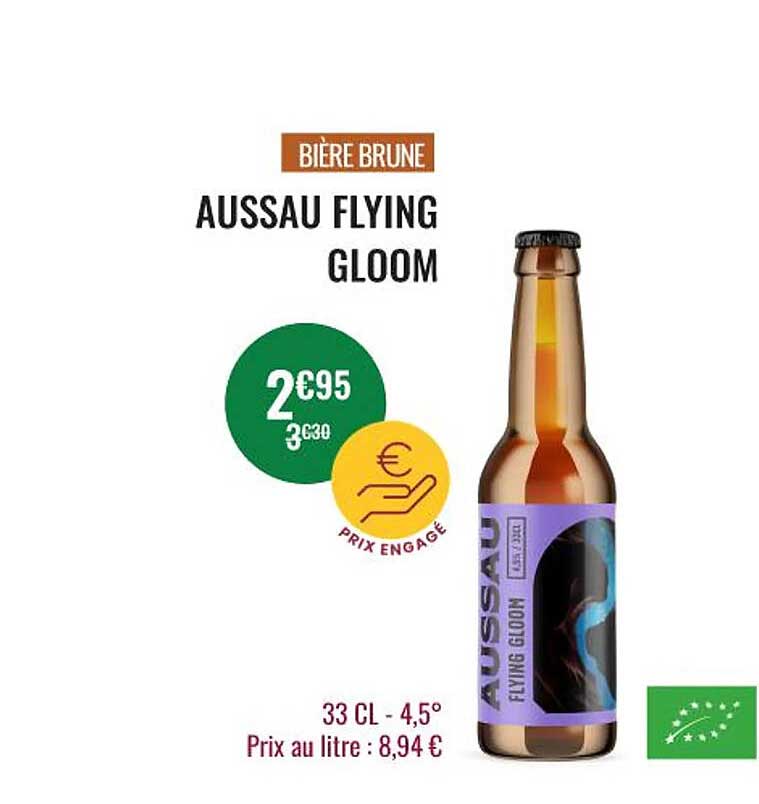 bière brune aussau flying gloom