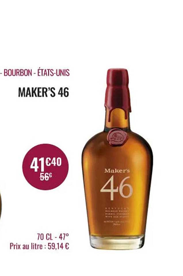 bourbon-états-unis maker's 46