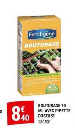 bouturage 70 ml avec pipette doseuse