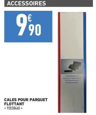 cales pour parquet flottant