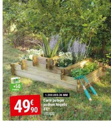 Carre Potager Podium Angelic 3 E