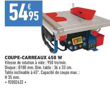 coupe-carreaux 450 w