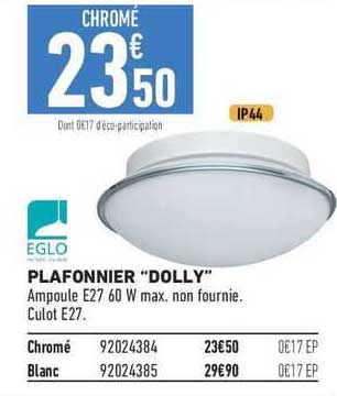 eglo plafonnier "dolly"