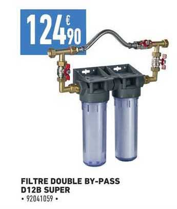 filtre double by-pass d12b super