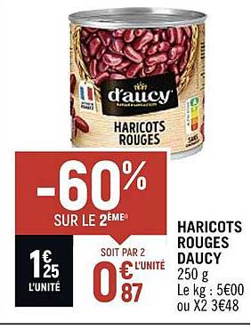 Haricots Rouges D'aucy