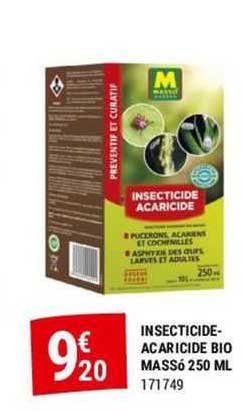 insecticide-acaricide bio massó 250 ml