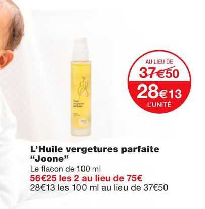 l'huile vergetures parfaite "joone"