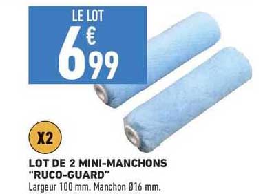 lot de 2 mini-manchons "ruco-guard"