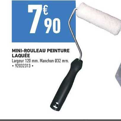 mini-rouleau peinture laquée