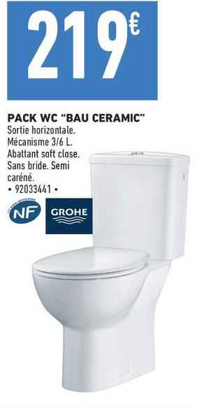 pack wc "bau ceramic"