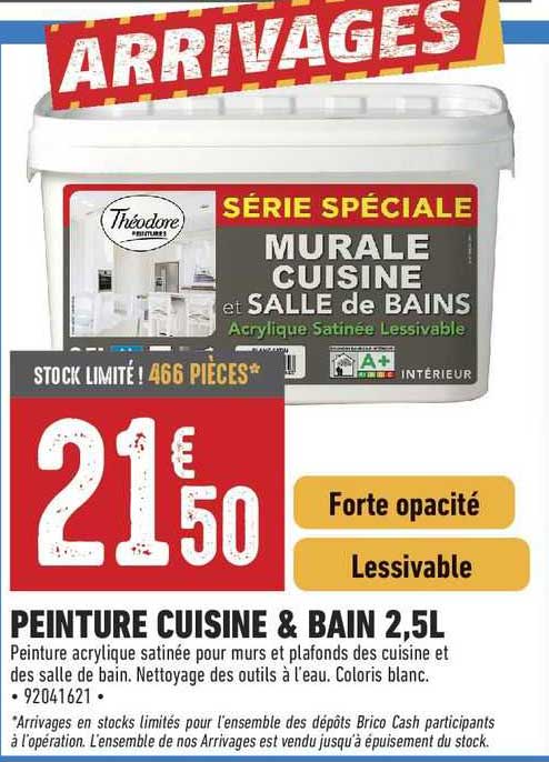 Peinture Cuisine & Bain 2.5l