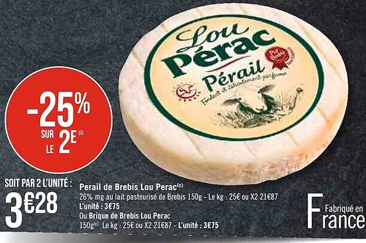 perail de brebis lou perac