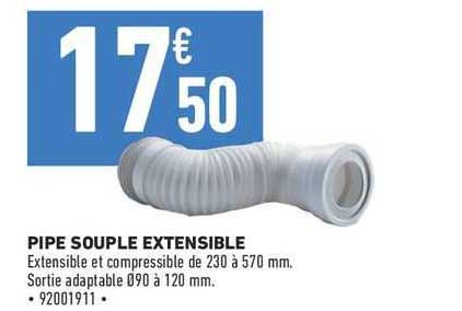 pipe souple extensible