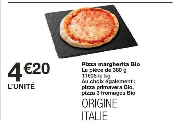 Pizza Margherita Bio