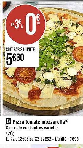 Pizza Tomate Mozzarella