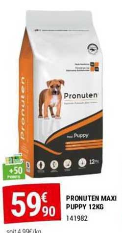 pronuten maxi puppy 12kg
