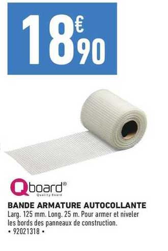 qboard bande armature autocollante