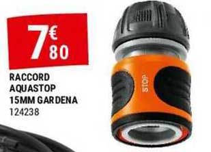 raccord aquastop 15mm gardena