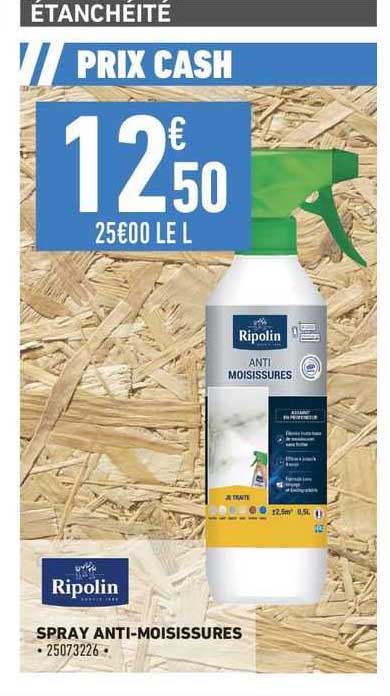 ripolin spray anti-moisissures
