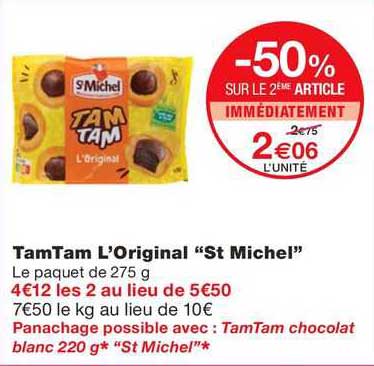tam tam l'original "st michel"