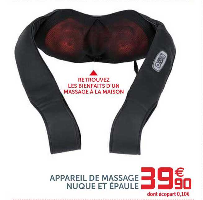 appareil de massage nuque et épaule
