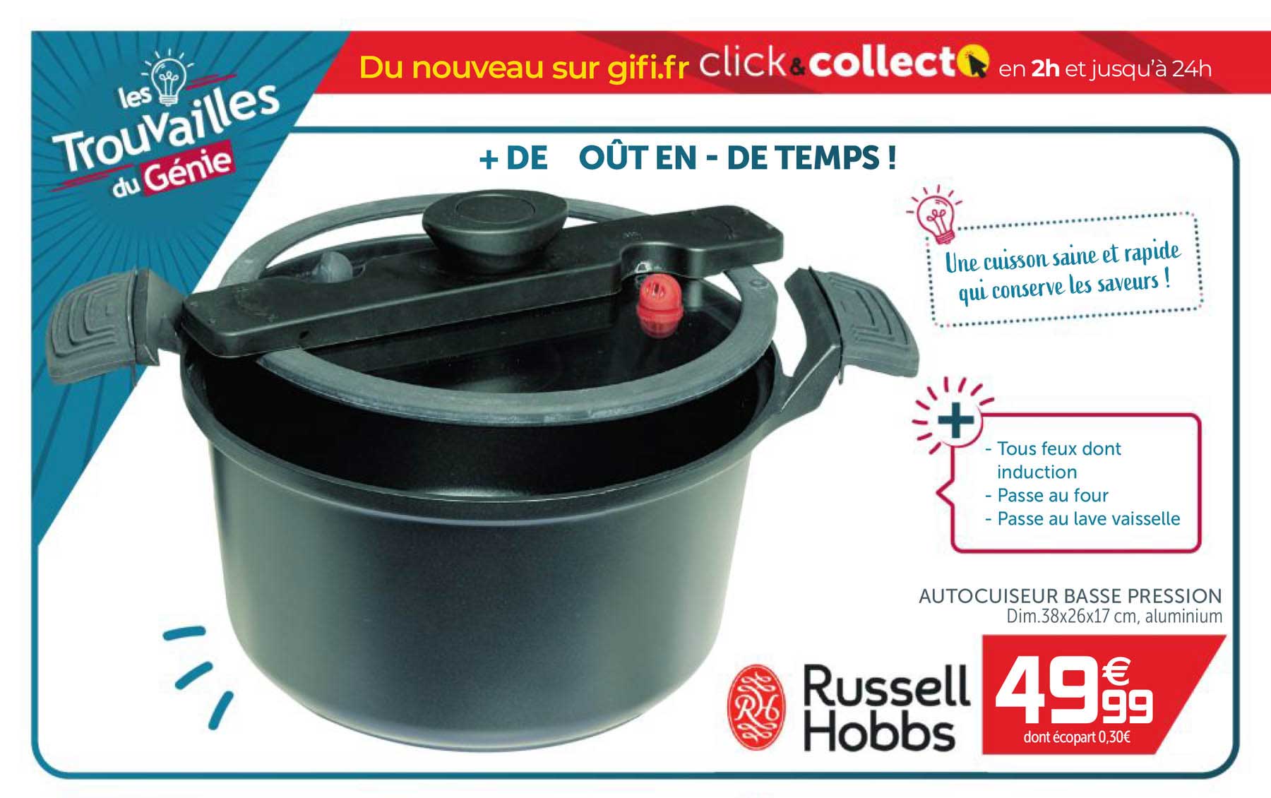 autocuiseur basse pression russell hobbs