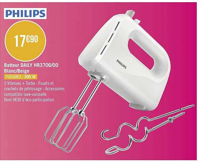 Batteur Daily Philips