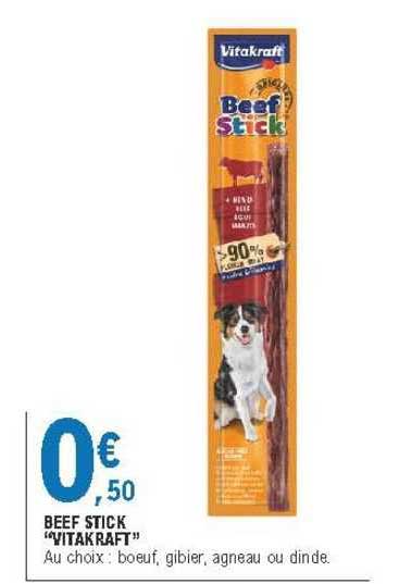 beef stick "vitakraft"