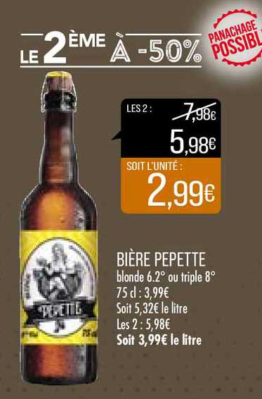 bière pepette