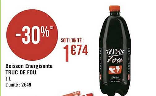 boisson énergisante truc de fou