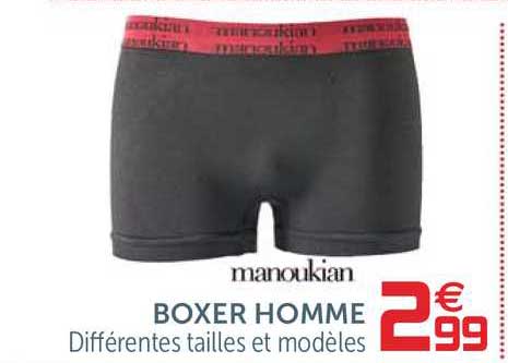 boxer homme manoukian