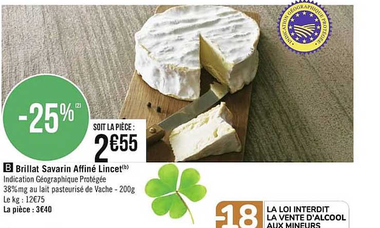 Brillat Savarin Affiné Lincet