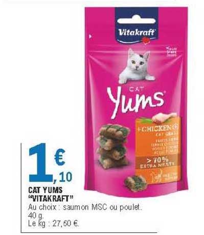 cat yums "vitakraft"