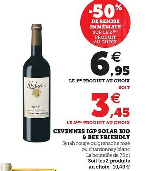 cevennes igp solar bio & bee friendly