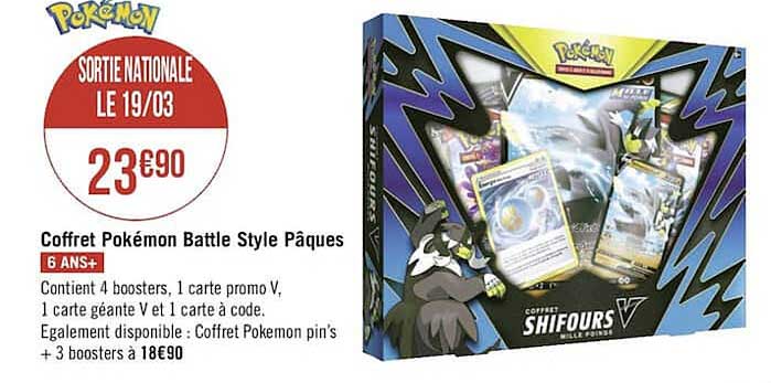 coffret pokémon battle style pâques