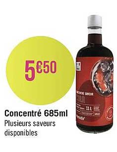 Concentré 685ml