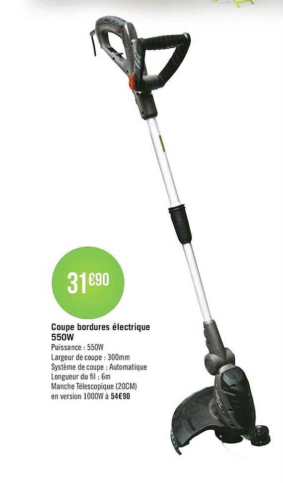 coupe bordures électrique 550w