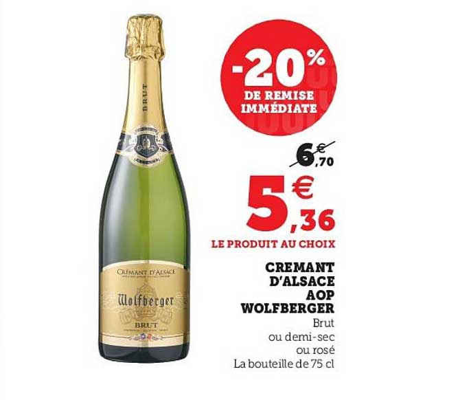 Crémant D'alsace Aop Wolfberger