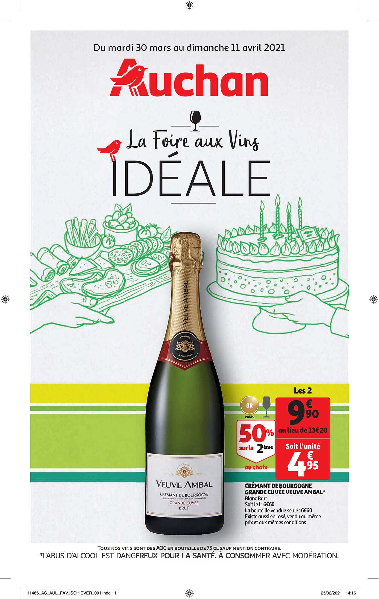 Crémant De Bourgogne Grande Cuvée Veuve Ambal