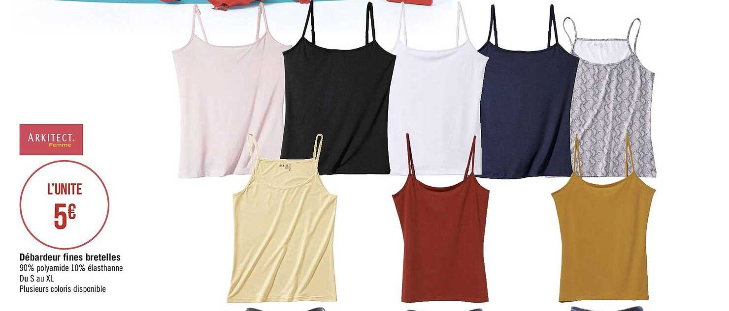 débardeur fines bretelles arkitect