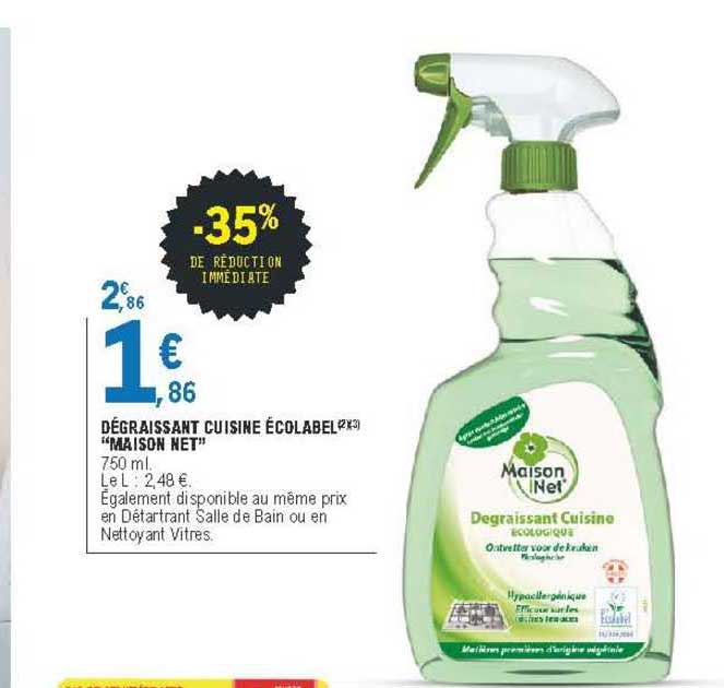 Dégraissant Cuisine écolabel Maison Net -35% De Réduction Immédiate